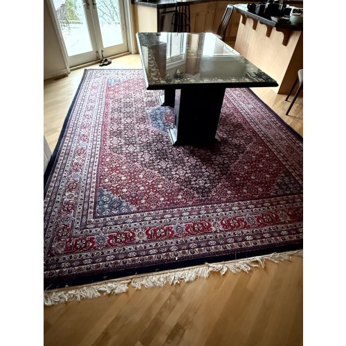 Large Hand Woven Wool Rug aprox 9x12