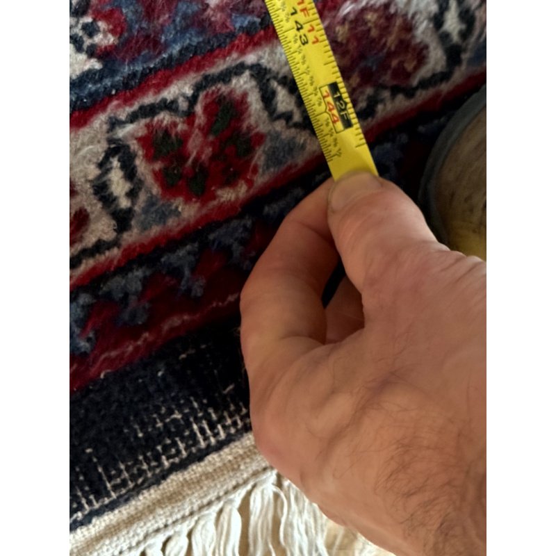 Large Hand Woven Wool Rug aprox 9x12