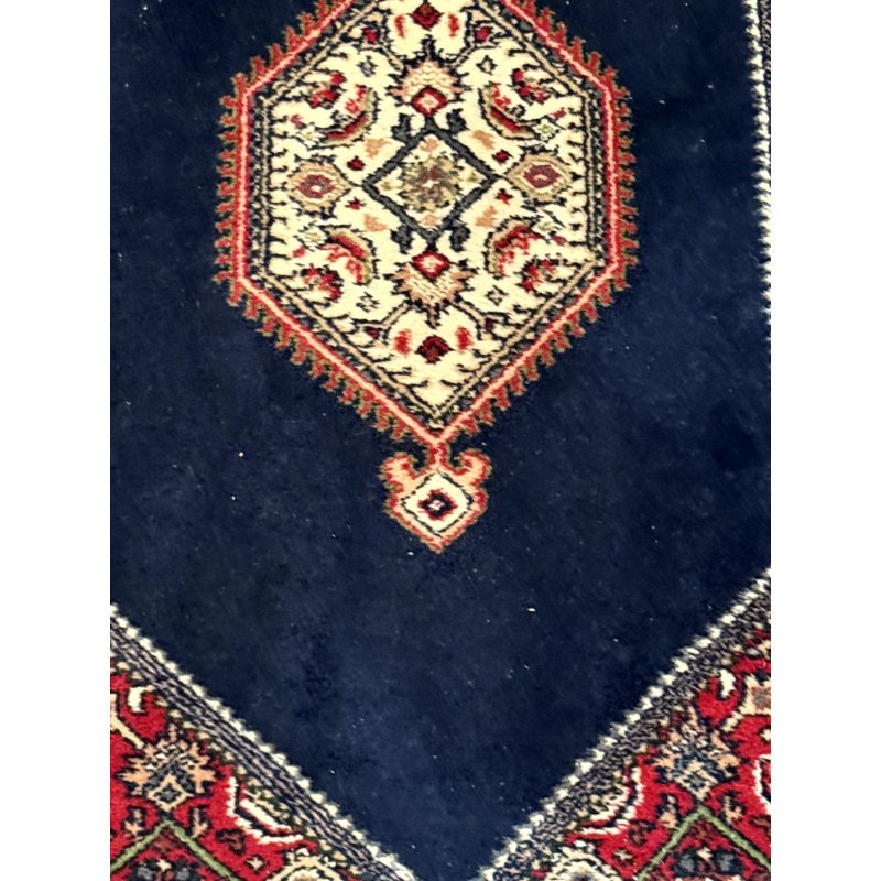 Vintage Hand Woven Wool Rug Runner approx 7x3