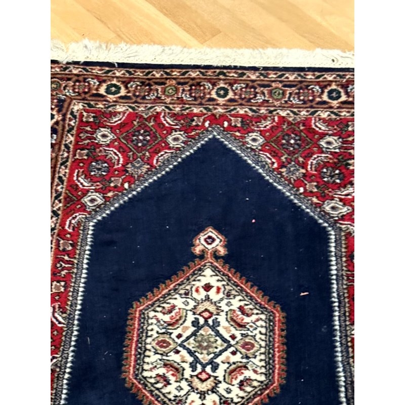 Vintage Hand Woven Wool Rug Runner approx 7x3