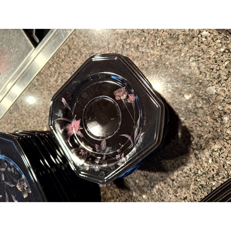 Mikasa Color Trend Ebony Meadow China Set Service for 12+