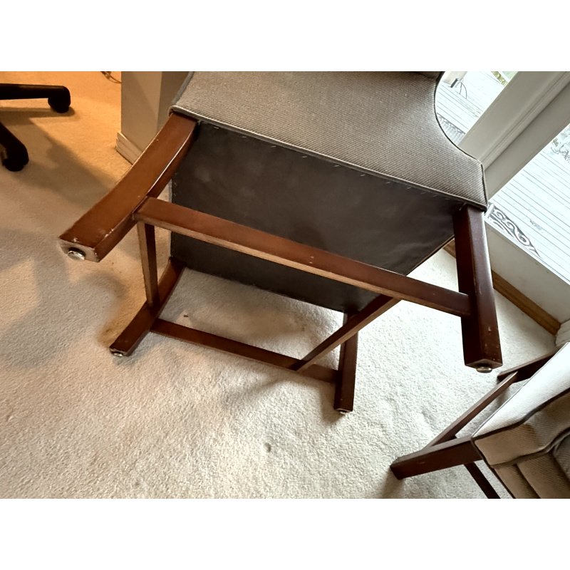 Pair of Upholstered Art Deco Style Chairs