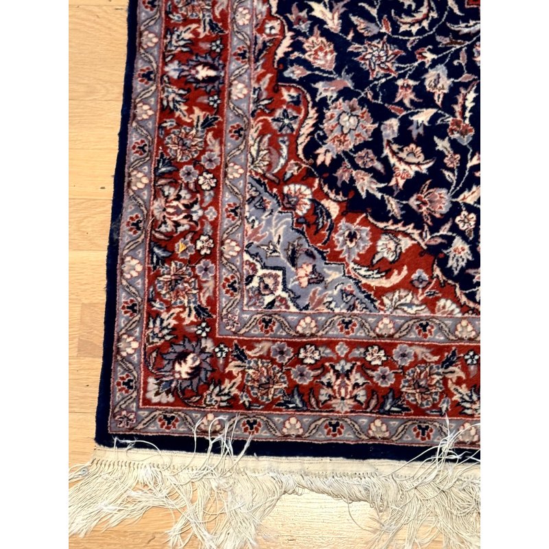 Hand Knotted Wool Runner Rug approx 32"x141"