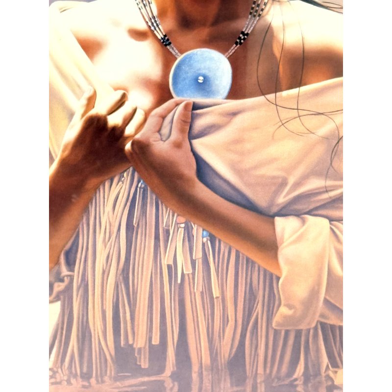 Lawrence Starkey Signed Print The Bath - Nicely Framed