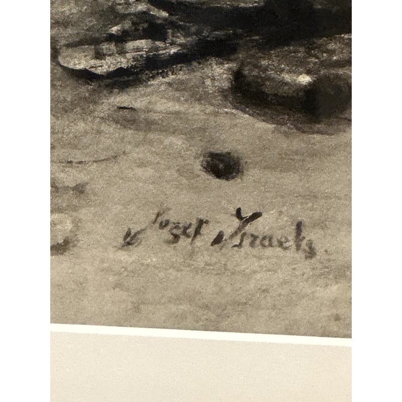 3 x Framed Josef Israels Prints