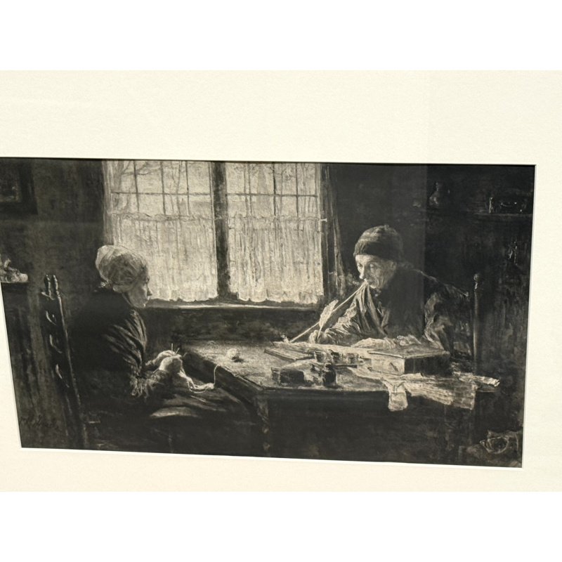 3 x Framed Josef Israels Prints