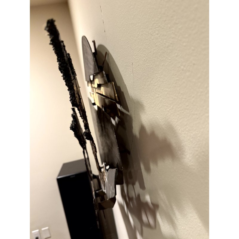 Large Metal Wall Sculpture by Ross Bendixen