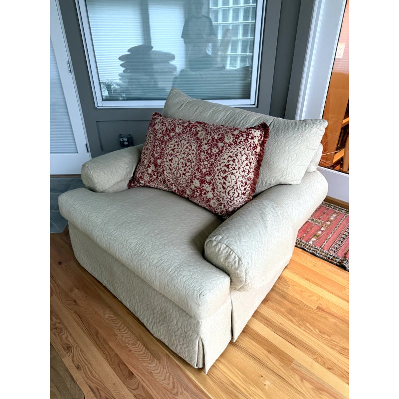 Overstuffed Upholstered Chair by Lexington