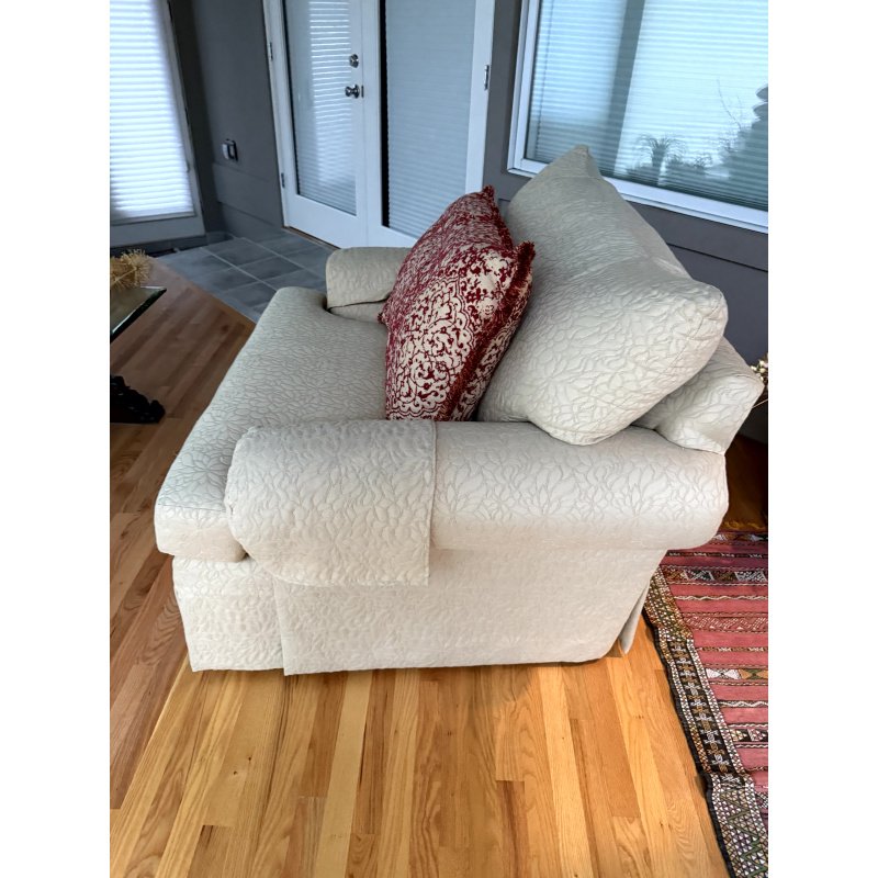 Overstuffed Upholstered Chair by Lexington