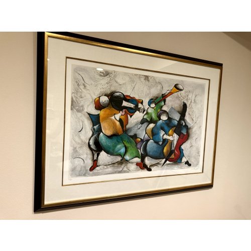 David Schluss Framed Art Print Symphony Signed Numbered