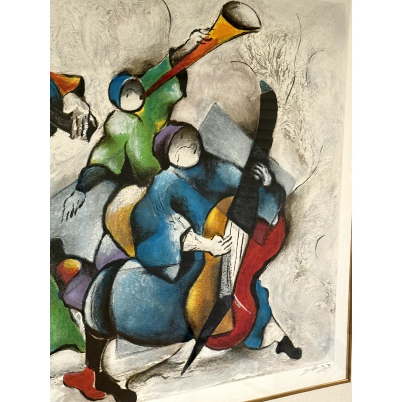 David Schluss Framed Art Print Symphony Signed Numbered