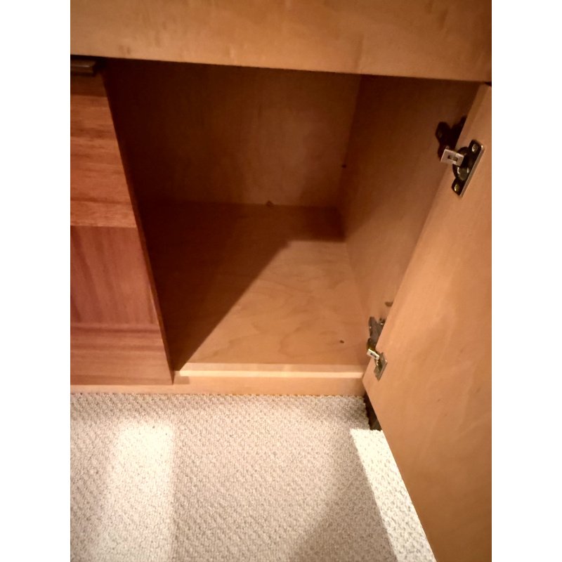 Custom Made Wood Cabinet and Desk in Tennis Theme