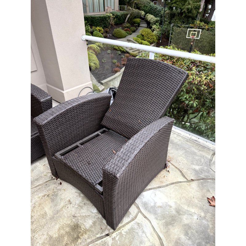 Mission Hills Synthetic Rattan Patio Furniture Set