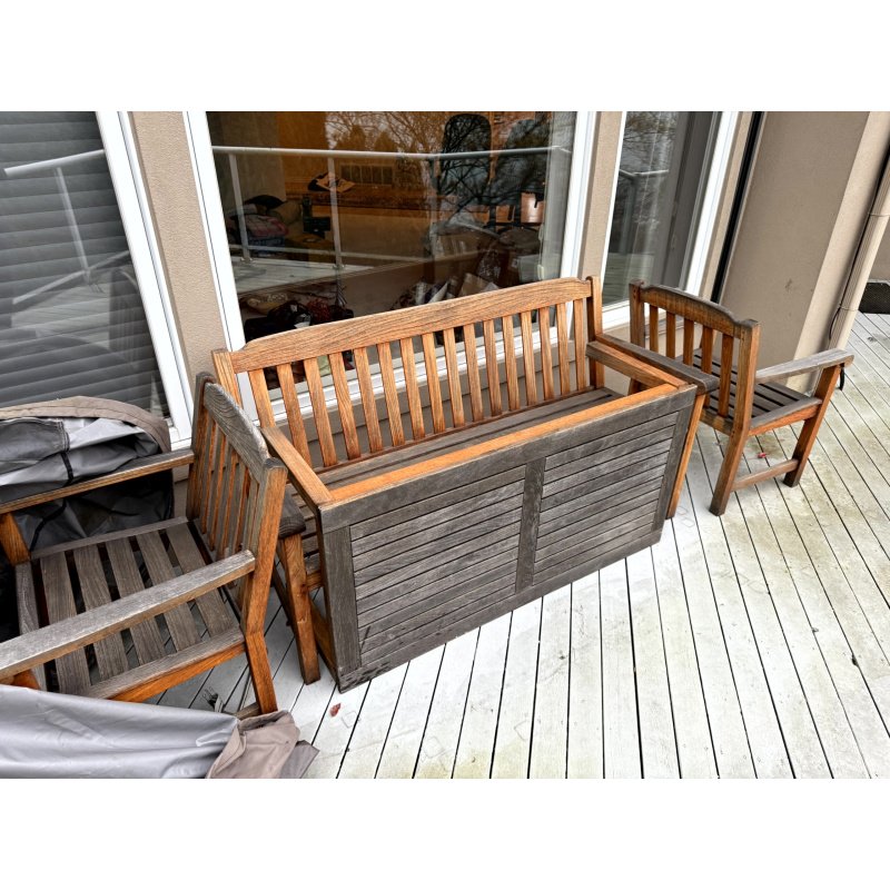 Glocester Bristol England Teak Patio Furniture