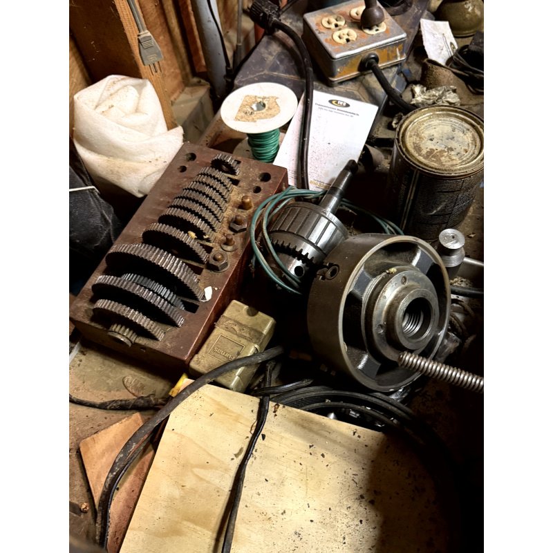South Bend 415 9" Workshop Lathe Model C with extensive tooling