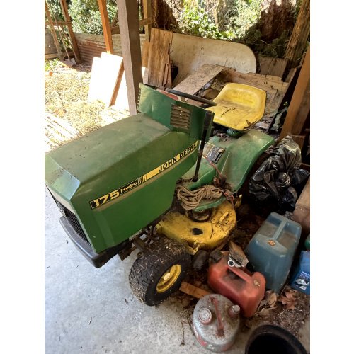 John Deere 175 Hydro Riding Mower Tractor AS IS