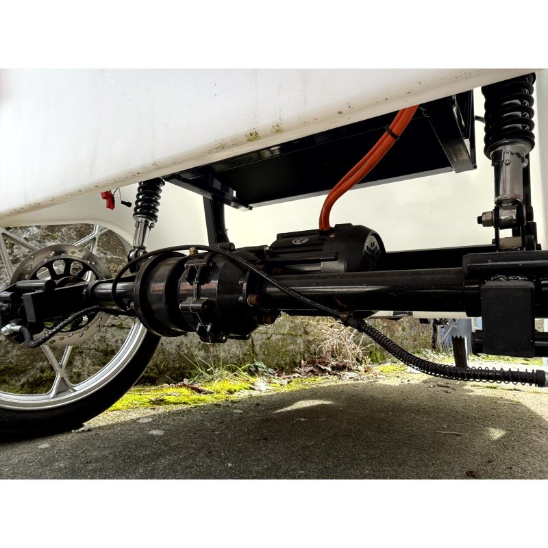 Electric Rickshaw Pedicab Velo Taxi, 1000W Motor, 3 Wheels, City Cruiser Passenger Taxi