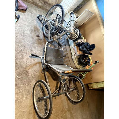 Lightning Recumbent Hand Trike Three-Wheel Cycle, Delta-Style Trike Shimano Deore LX Speed