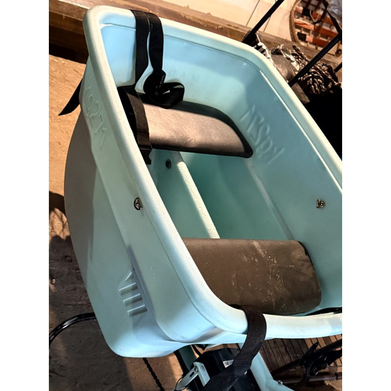 Madsen Cycles Bucket E-Bike, Heavy Duty Cargo Bike 600lb Load Electric Bike