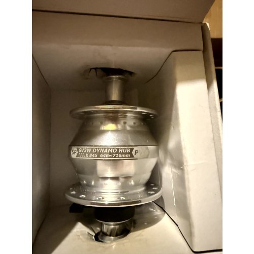 New In Box Shutter Precision PV-8 Bicycle Dynamo Hub, Bicycle Power Hub