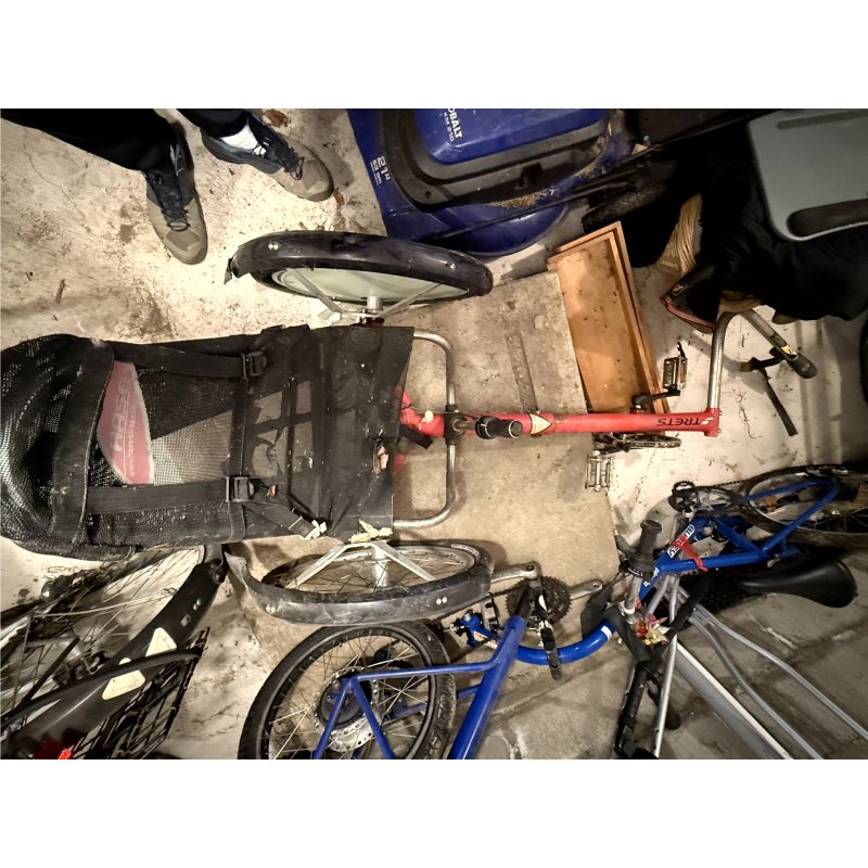 Hase Trets 2-in-1 Bicycle Trailer and Tandem Trike Adaptive Cycling