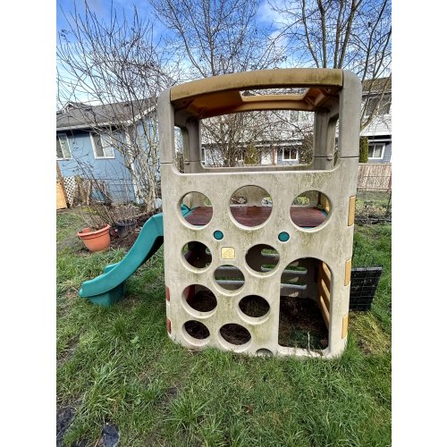 Step 2 Big Climber Outdoor Child Playset, Large Climber and Slide Child Play Structure