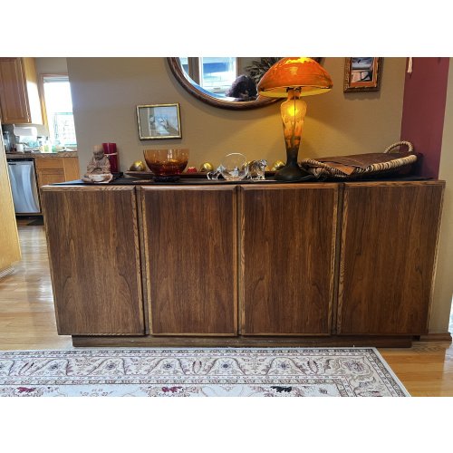 Mid Century Modern Lane Credenza / Sideboard 64” Storage Dresser MCM