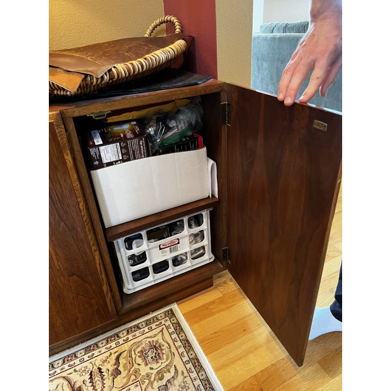 Mid Century Modern Lane Credenza / Sideboard 64” Storage Dresser MCM