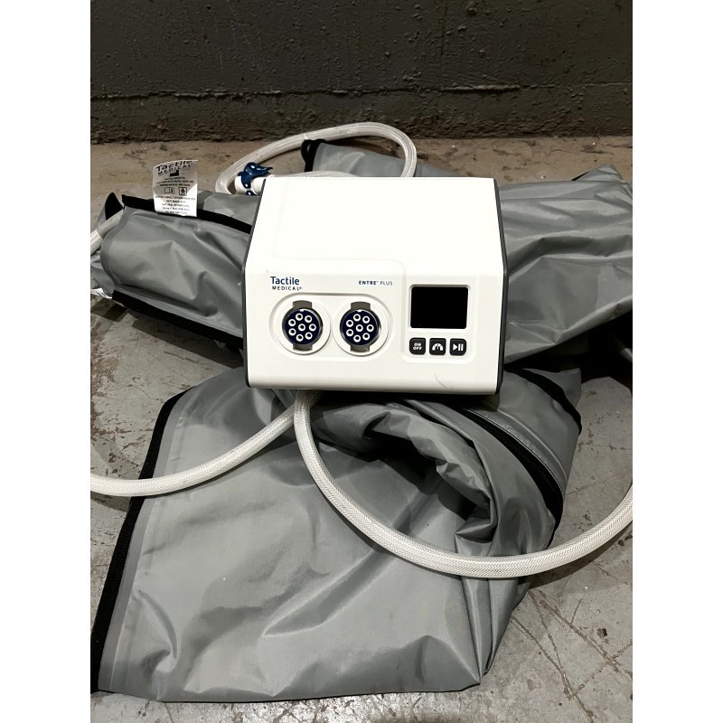 Tactile Medical Entire Plus Pneumatic Compression Device + 2 Full Leg Sleeves