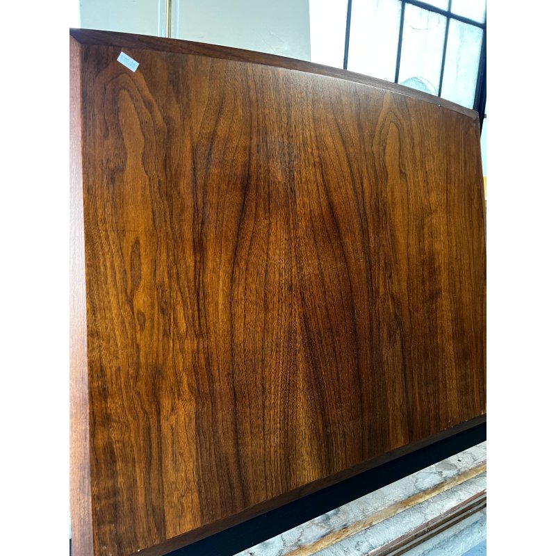 Mid Century Modern Walnut Headboard MCM Bedroom
