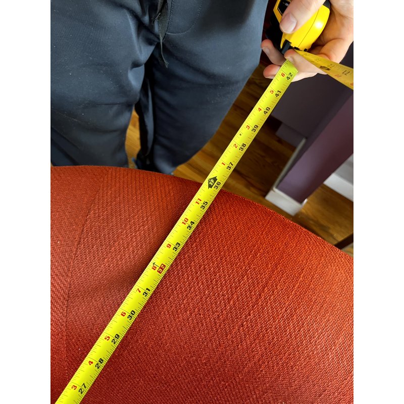 Red Curved Sectional Sofa 116" Cuddle Couch, Art Deco