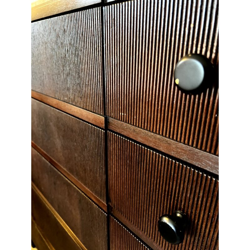 Thomas O’Brien Collection for Hickory Chair Marble Top Endicott Chest, 5-Drawer Dresser