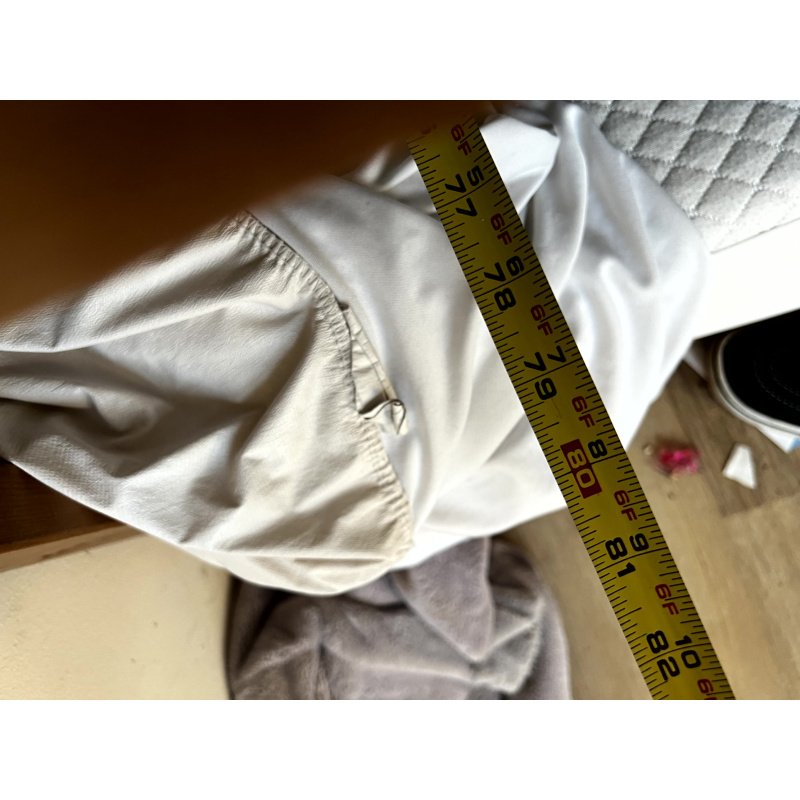 Ikea STORA Loft Bed Frame Full Size + Mattress, Ready To Sleep Set Up